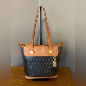 Dooney & Bourke Vintage Cabriolet Perforated Leather Tote